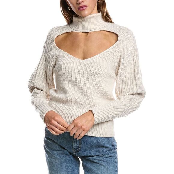 Iro WomensMurane Wool Sweater, Beige